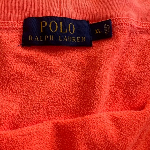 Polo Ralph Lauren Womens Skirt S Drawcord Waist Pull-On Neon Orange - Picture 3 of 6